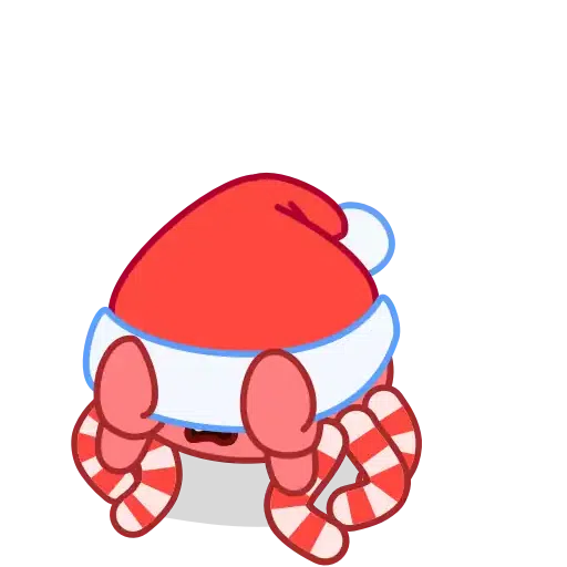 Santa's Crab - Sticker 4
