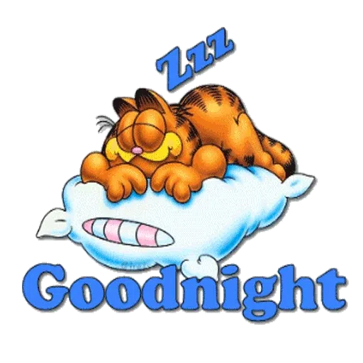 good Night- Sticker