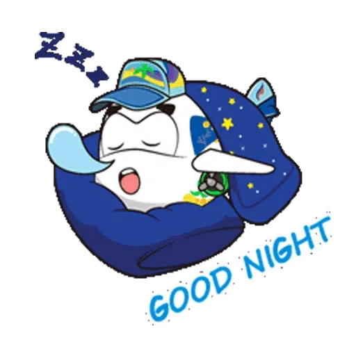 good Night - Sticker 5