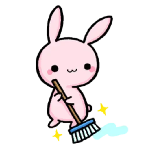 Rabbit pink - Sticker 6
