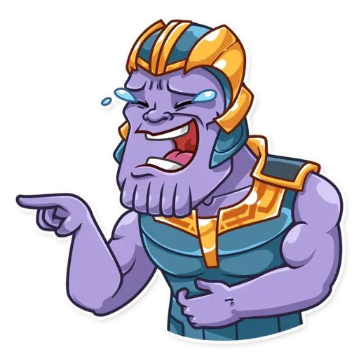 Thanos- Sticker