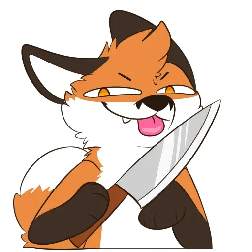 Furry with weapon - Sticker 8