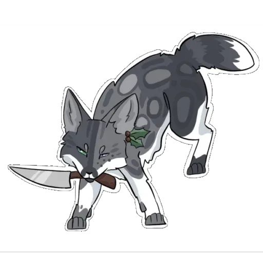 Furry with weapon - Sticker 7