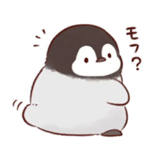 soft and cute penguin 02 - Sticker 7