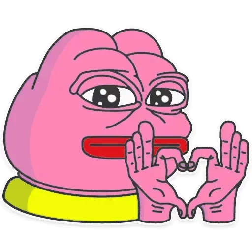 Pink Pepe 3 - Sticker 5