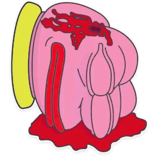 Pink Pepe 3- Sticker