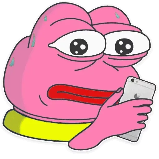 Pink Pepe 3 - Sticker 2