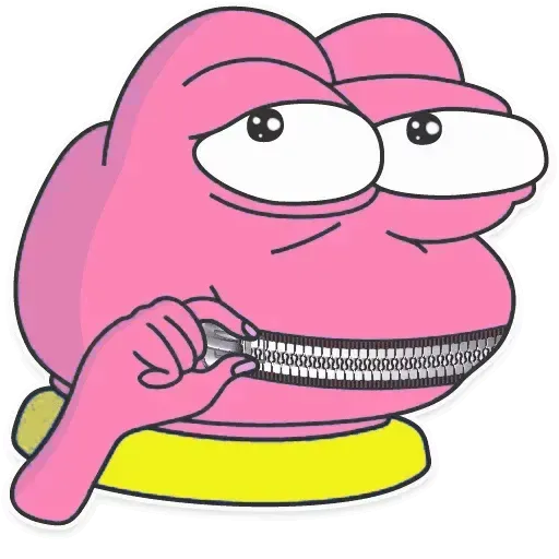 Pink Pepe 3 - Sticker 3