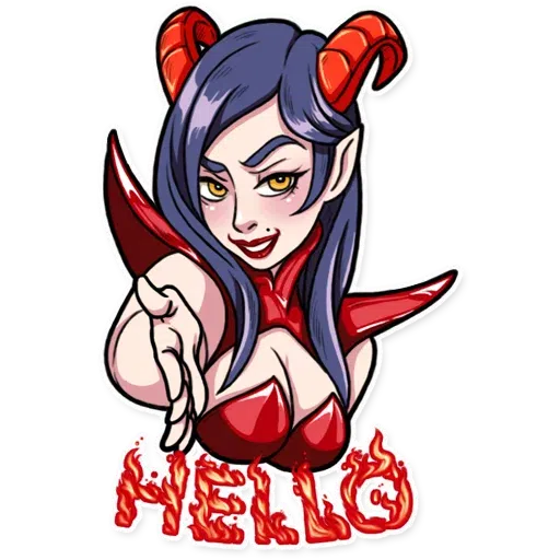 Miss Devil - Sticker 5