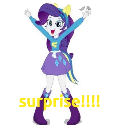 Rarity the stylist and trendy pony and equestria girl  - Sticker 6