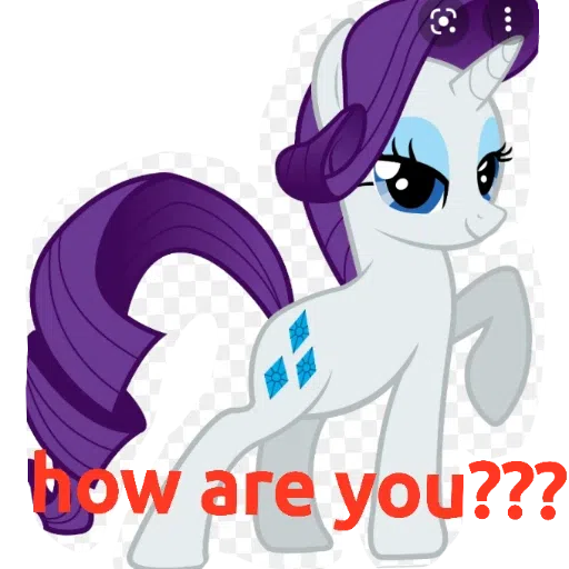 Rarity the stylist and trendy pony and equestria girl  - Sticker 8