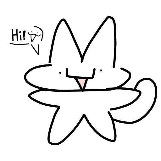 Mep The Silly Cat #1 - Sticker