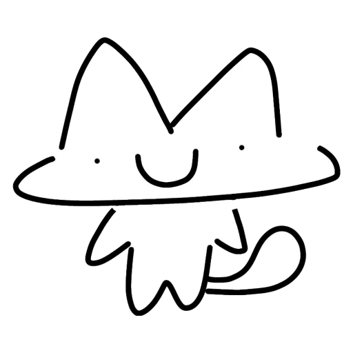 Mep The Silly Cat #1- Sticker