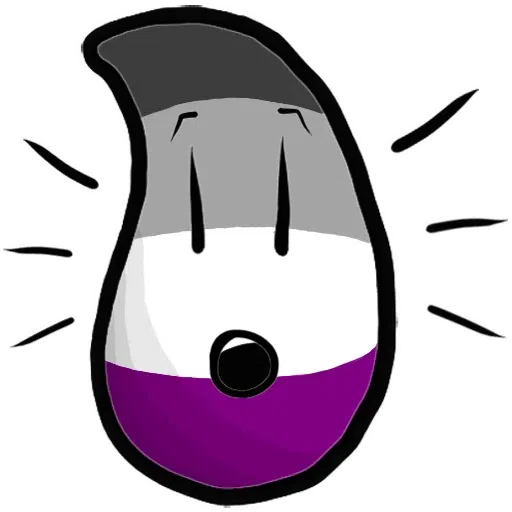 Ace Bean - LGBT - Sticker 5