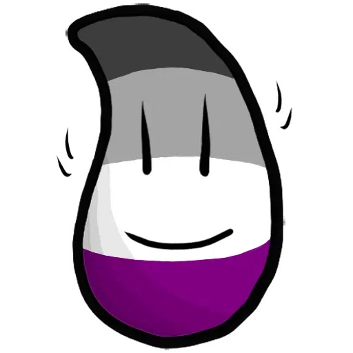Ace Bean - LGBT - Sticker 2