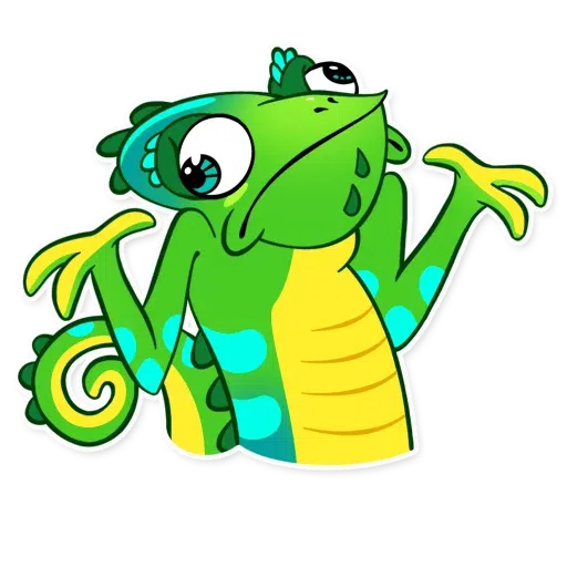 Chameleon- Sticker