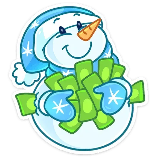 Snowman - Sticker 3