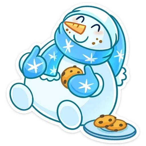 Snowman - Sticker 8