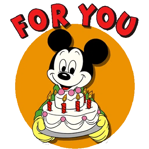 【英文】Mickey Mouse & Friends（復古聖誕節） (米奇) - Sticker 7