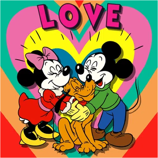 【英文】Mickey Mouse & Friends（復古聖誕節） (米奇) - Sticker 6