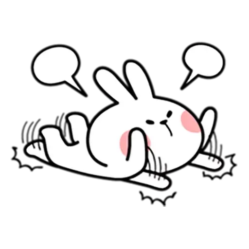 Spoiled rabbit 暴力互動版 2 - Sticker 3
