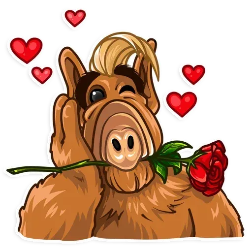 Alf- Sticker