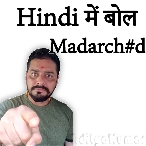 Hindustani bhauu - Sticker 3