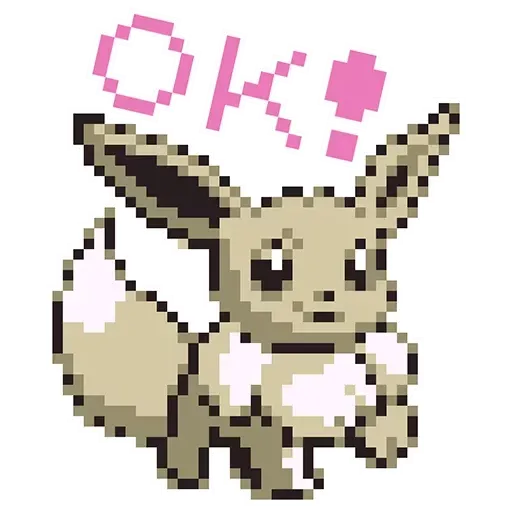 Pokemón pixel Danny - Sticker 2