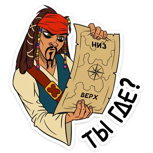 Capitan Jack Sparrow - Sticker 7