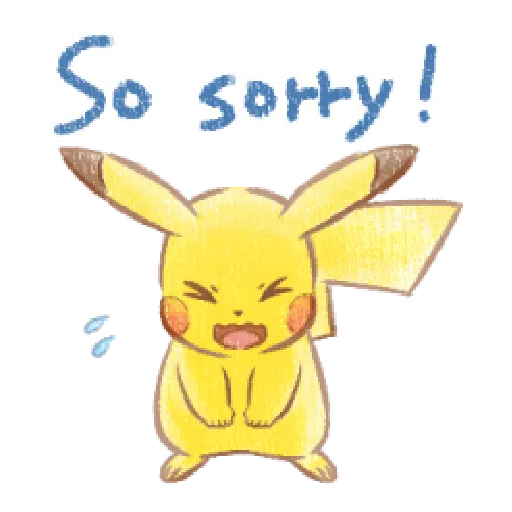 Pikachu Greetings p2 - Sticker 7