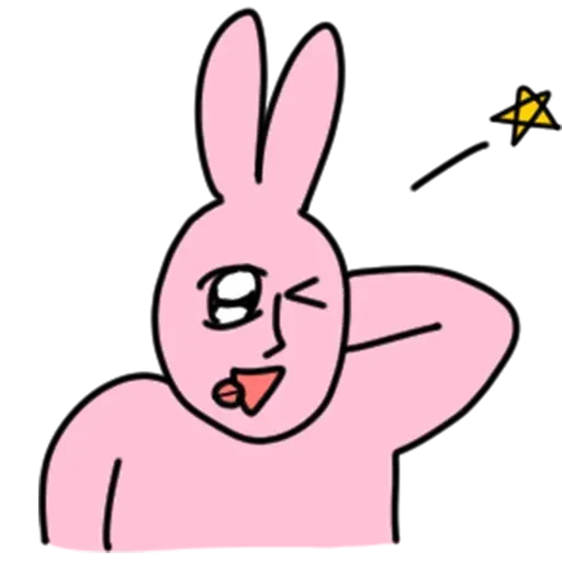 My friend rabbit - Sticker 4