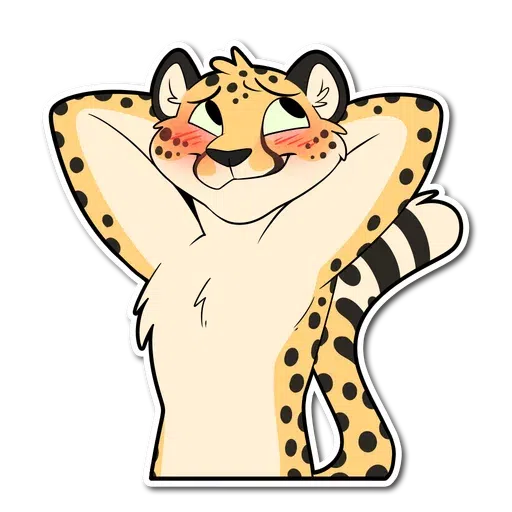 Cheetah - Sticker 2