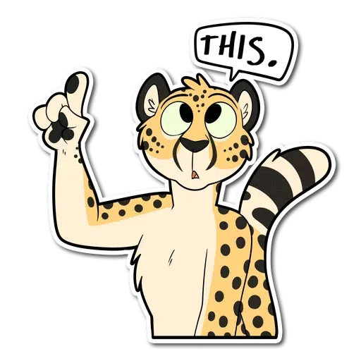 Cheetah - Sticker 3