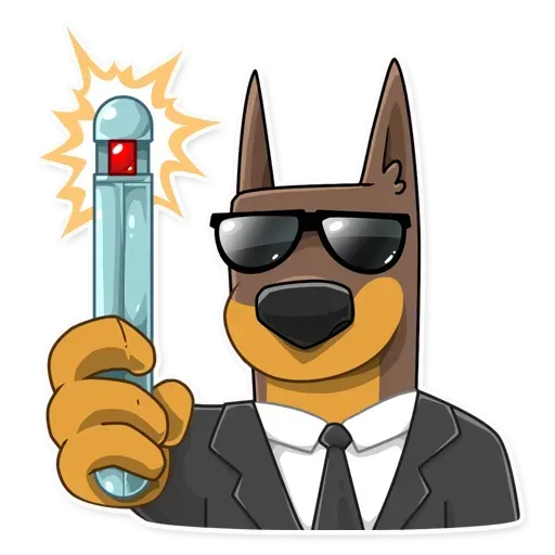 Spy Dog- Sticker