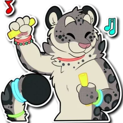 Snow Leopard - Sticker 2