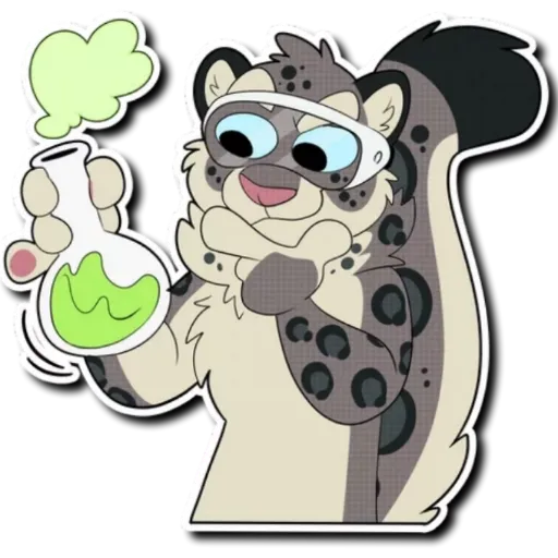 Snow Leopard - Sticker 8