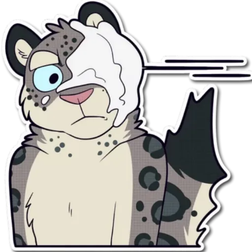 Snow Leopard - Sticker 7