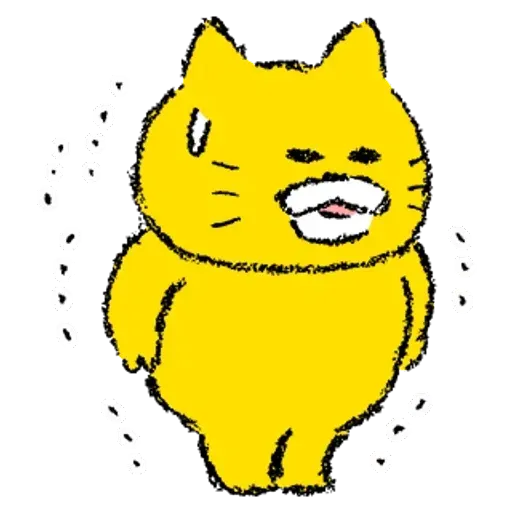 黃色肥喵喵 - Sticker 7