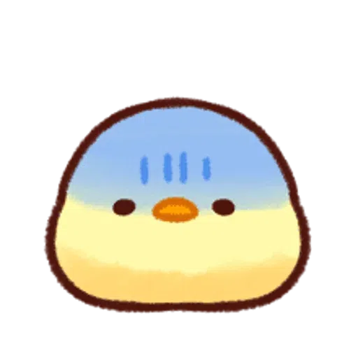 soft and cute chick 13- Sticker