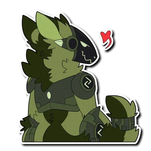 Furry - Sticker 2