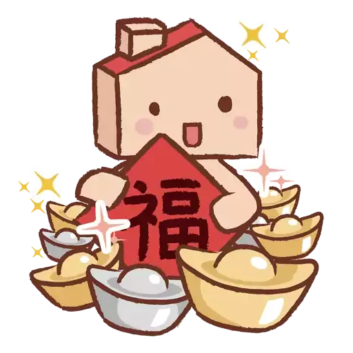 中原地產  小睦兔年新春賀年Sticker - Sticker 8