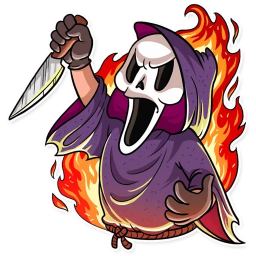 Scream - Sticker 7