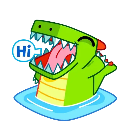 Crocosaurus - Sticker