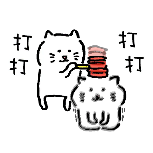 柔弱吐嘈貓2- Sticker