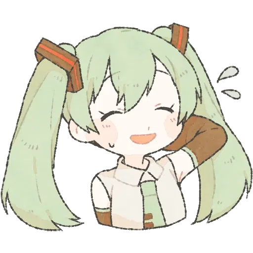 loose hatsune and friends - Sticker 4